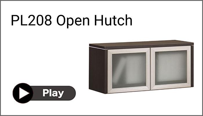 Watch a step-by-step instructional video on how to assemble our Wall Mounted Overhead Unit with Glass Doors videos_pl208