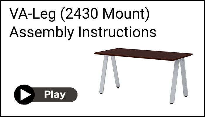 Assembly Instructions VA-Leg 2430