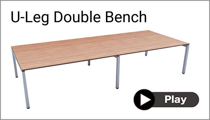 PLTLeg-U48-60NB Double Bench PERF