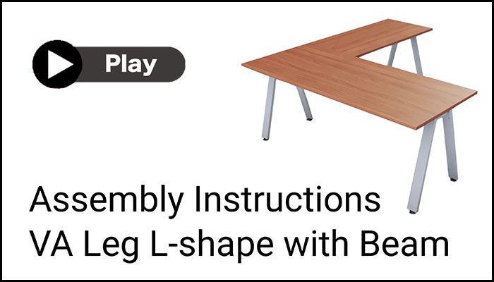 Watch an instructional video on how to install VA-Leg 2430 with Storage. Assembly Instructions VA-Leg 2430 with storage