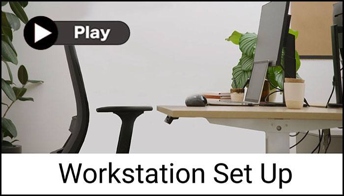 Watch an instructional video on how to set up your workstation. Workstation Setup